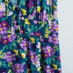 Happy x Nature By Kate Hudson First Crush Floral Jumpsuit Green Size 6 Photo 4