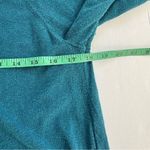 Eileen Fisher  Teal Blue Long Sleeve Round Neck Blouse Size Small NWOT Photo 3
