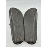 Alegria  PIS-123 Womens Leather Thong Sandals Studs Size‎ 40 Silver Black Photo 5