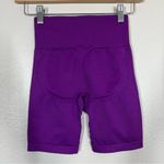 Bo+Tee  Purple Push Yourself Bike Shorts Photo 6