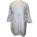 ZARA Trafaluc Collection Babydoll Romper Mini Dress Pale Lavender Cotton Size M Photo 2