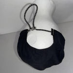 Athleta Athletic Minimalist Cap Strap Back Black Ventilated Running Athletic Hat Photo 7