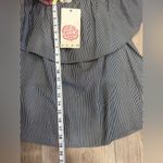 Glam  Black and White Striped Women's Top 🩶
*NEW WITH TAGS 🏷️ Photo 2