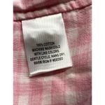 Brand New Untuckit Women's 0 Calina Pink White Long Sleeve Button Down Shirt Top Photo 5