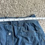 Charlotte Russe 🦋  Blue Denim Button-Front Mini Skirt Casual Y2K 0 Photo 4