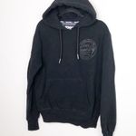 SUPER dry black hooded sweatshirt Photo 3
