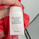 J. Jill Sleeveless Maxi Dress Women’s Coral Pink Embroidered Beaded Boho medium Photo 8