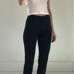 Content Vintage 90s Rhinestone Boot Cut Pants Black Size 0 Photo 2