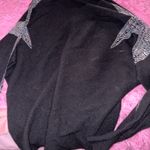 Mystique Boutique Long sleeve bedazzled shirt  Photo 0