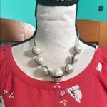 Abercrombie & Fitch Red Floral Midi Dress Photo 1