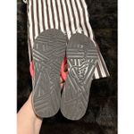 Henri Bendel  stripes pink flip flops shoes 9.5 Photo 5