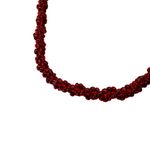 None Beaded New York Apple Flag Small Shoulder Bag Red Photo 4