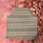 Garage Aztec Print Cropped Shirt Photo 3