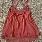 Miss Me Beaded Double Layered Tank XS Rose Photo 4
