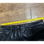 Avec Les Filles  black leather straight leg pants Photo 4