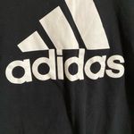  Black with White Adidas Logo  The Go-To-Tee Short Sleeve Shirt Photo 1