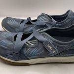 Ryka  Kailee Comfort Shoe Textile Blue Fern Design Size women’s 9m arch support Photo 2