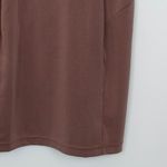 Ododos Womens Brown Sleeveless Tank Dress Size XL Pockets Stretch Athleisure Photo 4