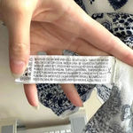 Forever 21  Contemporary Blue Floral Cold Shoulder Bell Sleeve Dress, Size XS Photo 10