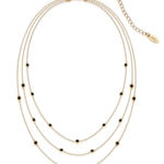 Ettika  Perfect Crystal Dotted Layered Necklace Photo 0