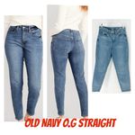 Old Navy  O.G straight high rise on trend casual office everyday chic Photo 1