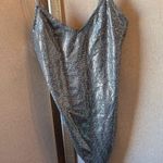 Revamped  Metallic thong style bodysuit medium Photo 0