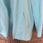 Talbots Light Blue Zip-Up Jacket Photo 3
