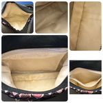 LeSportsac  Deluxe Everyday travel Bag adjustable strap HEARTS Pink Black Nylon Photo 12