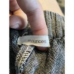 Maurice's Women Pants Small High Rise Linen Blend Sailor Nautical Minimalist Boho Photo 6