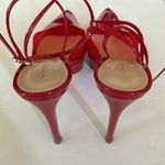 Gianvito Rossi $995  Women's Red Plexi Platform Heel Photo 4