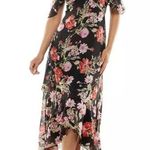 Speechless - Black floral flowy maxi summer dress Size XXL‎ Photo 0