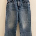 Mother Superior The Mid Rise Maven Ankle in Toil and Trouble Wash Jeans Size 27 Blue Photo 0