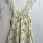 For Love & Lemons  dress mini dress lace slip satin open back Photo 0