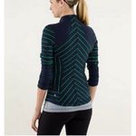 Lululemon  Forme Jacket *Cuffins Slalom Stripe Inkwell size 4‎ Photo 1