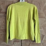 Kevo Womens 100% Silk Long Sleeve Green Sweater PS Office Career Size undefined Photo 2