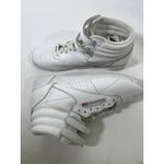 Reebok VTG  Freestyle Hi White Leather High Top Sneaker Women SZ 8 Athletic Shoe Photo 11