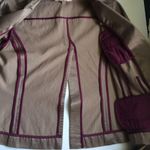 Split back satin long sleeve jacket Size 4 Photo 2