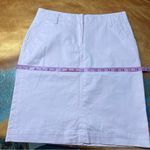 Brooks Brothers  346 light Pink Khaki chino Skirt size 4 Photo 6