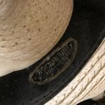 Unisex Vintage Rockmount Authentic Western Straw Cowboy/Cowgirl Cream white hat cap w/bow knot Photo 3