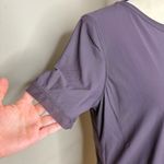 Lululemon  Sole Training Short Sleeve Tee Top Black Currant Purple 8 W3ABGS Sheer Photo 5