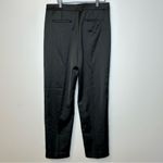 J.Crew  Collection Black Kate Satin Pants Size 12 Tall NWT Photo 2