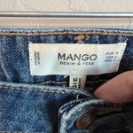 Mango MNG Angie Boyfriend Distressed Denim Jeans Photo 10