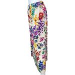 Johnny Was  100% Linen Floral Maxi Skirt Size M C0130 Photo 3