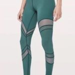 Lululemon Seek The Heat Tight 28” In Green Jasper Size 12 EUC Athleisure Gym Photo 1