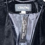 Elegant Black Velvet Blazer Size 10 Photo 4
