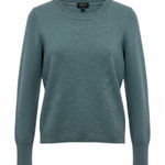 J.Crew  Women's Blue Crew Neck Sweater Cashmere Photo 0