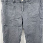 Bebop size 13 Versatile Gray Denim capri Photo 0