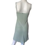 intimate sheer see through pale mint green slip dress sexy lingerie size 2/small Photo 9