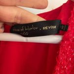 House of Harlow  X Revolve red ruffled midi dress small Photo 7