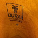 Frye  Veronica  Leather Boots Color Brown Fashion Cracked Shiny Finish SZ 6 Photo 14